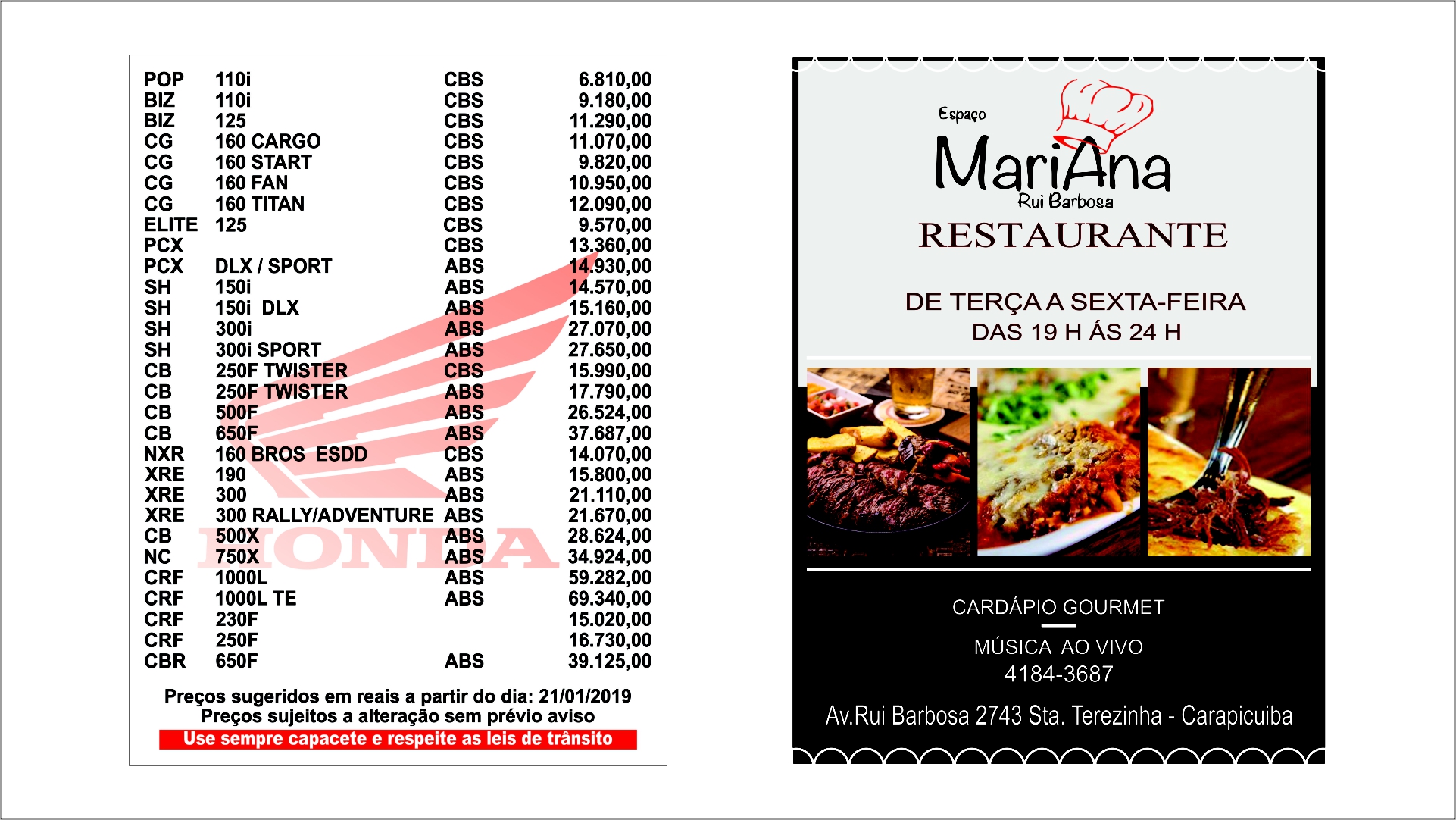 Banner promocionais em lona